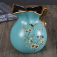 Tira European style retro ceramic vase ornaments, milk pot flower pot home model living room entrance decoration decoration 1047 blue warbler blossom Tira European style retro ceramic vase ornaments, milk pot flower pot home model living room entrance decoration decoration 1047 blue warbler blossom