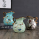 Tira European style retro ceramic vase ornaments, milk pot flower pot home model living room entrance decoration decoration 1047 blue warbler blossom Tira European style retro ceramic vase ornaments, milk pot flower pot home model living room entrance decoration decoration 1047 blue warbler blossom