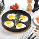 Jiabai Non-stick Pan 24CM Frying Pan Pancake Steak 4 Hole Omelette Pot with Gas Stove Jiabai Non-stick Pan 24CM Frying Pan Pancake Steak 4 Hole Omelette Pot with Gas Stove