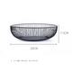 Nuopai NUOPAI Nordic Living Room Fruit Basket Household Fruit Plate Iron Fruit Bowl Drain Basket Water Filter Rack 28*7.5cm C6035 Nuopai NUOPAI Nordic Living Room Fruit Basket Household Fruit Plate Iron Fruit Bowl Drain Basket Water Filter Rack 28*7.5cm C6035