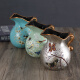 Tira European style retro ceramic vase ornaments, milk pot flower pot home model living room entrance decoration decoration 1047 blue warbler blossom Tira European style retro ceramic vase ornaments, milk pot flower pot home model living room entrance decoration decoration 1047 blue warbler blossom