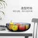 Nuopai NUOPAI Nordic Living Room Fruit Basket Household Fruit Plate Iron Fruit Bowl Drain Basket Water Filter Rack 28*7.5cm C6035 Nuopai NUOPAI Nordic Living Room Fruit Basket Household Fruit Plate Iron Fruit Bowl Drain Basket Water Filter Rack 28*7.5cm C6035