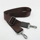 Men's bag accessories backpack belt messenger shoulder bag strap briefcase with computer bag shoulder strap men's leather bag back width 3.1 wide brown strap silver white hook Men's bag accessories backpack belt messenger shoulder bag strap briefcase with computer bag shoulder strap men's leather bag back width 3.1 wide brown strap silver white hook