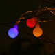 Cuttlefish color ball light 3 meters 20 lights battery type LED light small lantern flashing light romantic atmosphere scene layout bedroom dream decoration light birthday confession marriage proposal decoration night light Cuttlefish color ball light 3 meters 20 lights battery type LED light small lantern flashing light romantic atmosphere scene layout bedroom dream decoration light birthday confession marriage proposal decoration night light