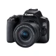 Canon CANON 200d second-generation entry-level SLR camera 200d2 generation vlog home mini digital camera 200D II black 18-55 official standard configuration does not include memory card/gift package, only factory configuration Canon CANON 200d second-generation entry-level SLR camera 200d2 generation vlog home mini digital camera 200D II black 18-55 official standard configuration does not include memory card/gift package, only factory configuration