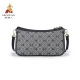 Scarecrow bag women's bag retro shoulder bag 2023 fashion all-match messenger bag commuting small square bag shell bag birthday gift for girlfriend dark blue MLBD02220953 Scarecrow bag women's bag retro shoulder bag 2023 fashion all-match messenger bag commuting small square bag shell bag birthday gift for girlfriend dark blue MLBD02220953