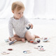 Leqin Lechin Baby Toys Newborn Fun Handbell Molar Teether Appease Toy Baby Rattle 8 Piece Set Leqin Lechin Baby Toys Newborn Fun Handbell Molar Teether Appease Toy Baby Rattle 8 Piece Set