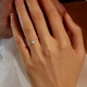 DR Proposal Diamond Ring Diamond Ring Shows Diamond BELIEVE Series Snow Kiss White 18K Gold DR Proposal Diamond Ring Diamond Ring Shows Diamond BELIEVE Series Snow Kiss White 18K Gold