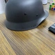 Plastic helmet cap World War II helmet German M35 motorcycle outdoor military supplies accessories real CS equipment props with stickers 1 helmet black Plastic helmet cap World War II helmet German M35 motorcycle outdoor military supplies accessories real CS equipment props with stickers 1 helmet black