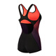 Speedo Fit Women's Swimsuit Swimming Fitness High-Performance Anti-Chlorine Fashion Sunscreen Slim Fit One Piece Swimsuit 810397B022 Black/Purple 32 Speedo Fit Women's Swimsuit Swimming Fitness High-Performance Anti-Chlorine Fashion Sunscreen Slim Fit One Piece Swimsuit 810397B022 Black/Purple 32