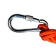 Pioneer with steel wire inner core slow down escape safety rope mountaineering rock climbing outdoor training survival rescue rescue anti-flood disaster relief rope self-rescue non-fire fire rope 20 meters with double hooks Pioneer with steel wire inner core slow down escape safety rope mountaineering rock climbing outdoor training survival rescue rescue anti-flood disaster relief rope self-rescue non-fire fire rope 20 meters with double hooks
