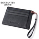 Bostendon card holder business card holder first layer cowhide men's driver's license leather case bank card holder wallet small wallet female black Bostendon card holder business card holder first layer cowhide men's driver's license leather case bank card holder wallet small wallet female black
