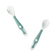 babycare baby food spoon, children's tableware training elbow spoon and fork, children's spoon set 2pcs 2108 amber green babycare baby food spoon, children's tableware training elbow spoon and fork, children's spoon set 2pcs 2108 amber green