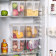 Bailu refrigerator crisper storage box food storage box miscellaneous grain storage box kitchen storage basket storage supplies value 2 transparent cover Bailu refrigerator crisper storage box food storage box miscellaneous grain storage box kitchen storage basket storage supplies value 2 transparent cover