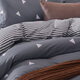 Baifudi byford three-piece cotton twill printing three-piece pure cotton simple quilt cover sheet quilt cover single 1.2/1.35m bed Love Nest Baifudi byford three-piece cotton twill printing three-piece pure cotton simple quilt cover sheet quilt cover single 1.2/1.35m bed Love Nest