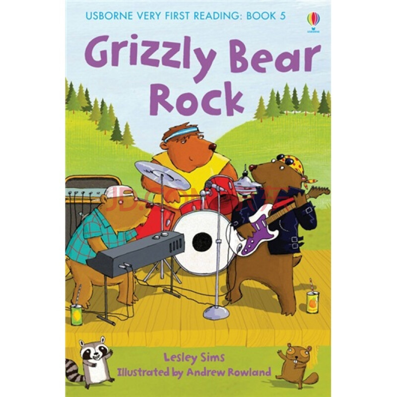 usborneveryfirstreadingbook5grizzlybearrockusborne英文原版