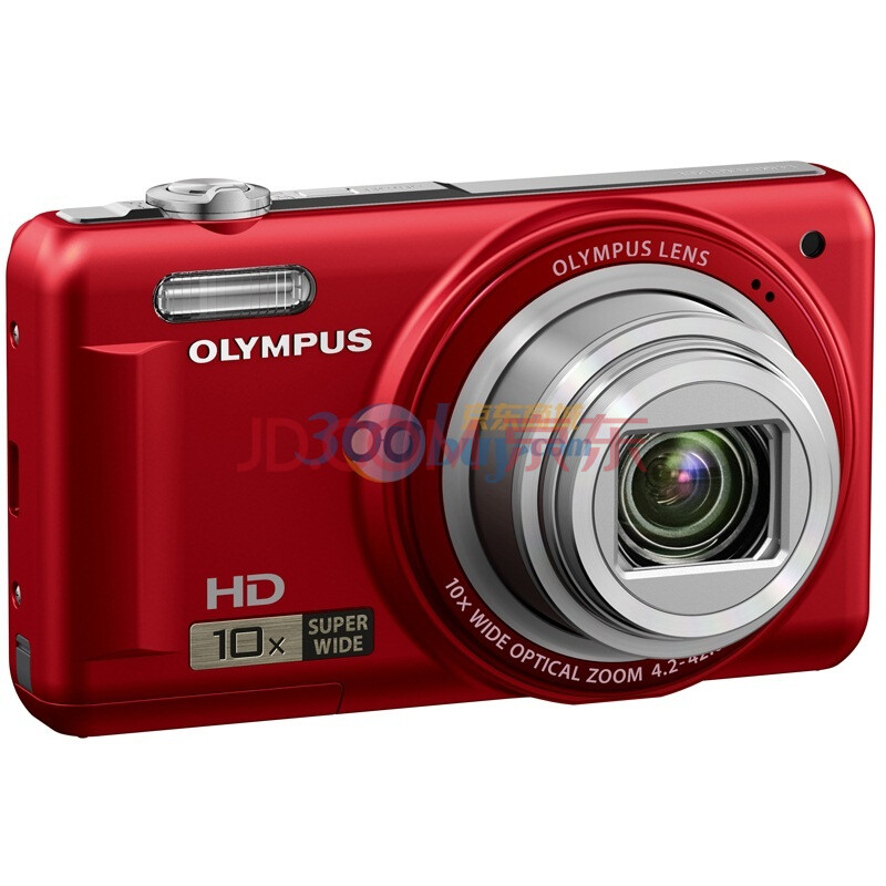 奥林巴斯(olympus) vr-310 数码相机 红色(1400万像素 3.