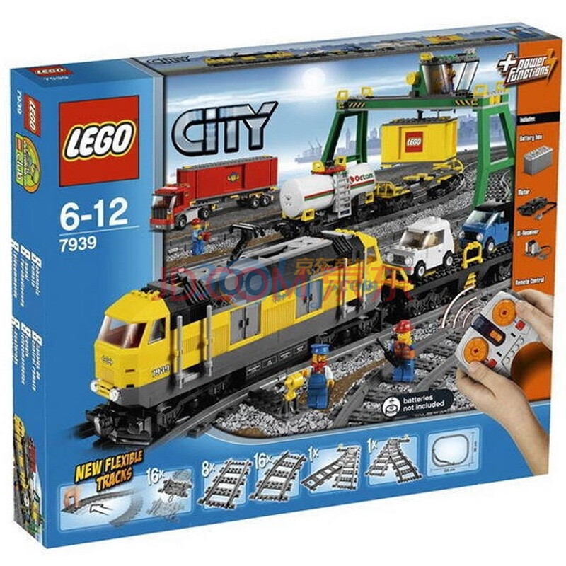 【乐高积木】LEGO 乐高 City 城市系列 货运火车 7939【行情 报价 价格 评测】-京东