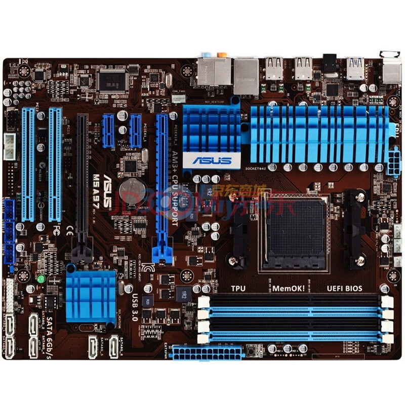 华硕(asus)m5a97 主板(amd 970/socket am3 )