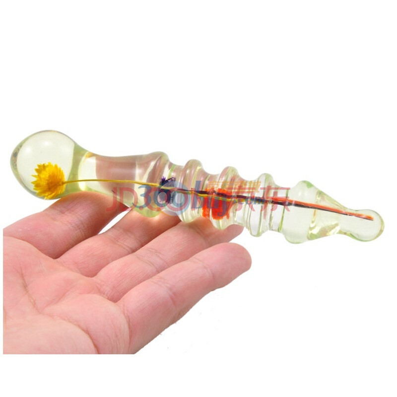 丽莎宝贝 傲然<em>黄菊</em>水晶按摩棒<em>女性</em>自慰器 进口