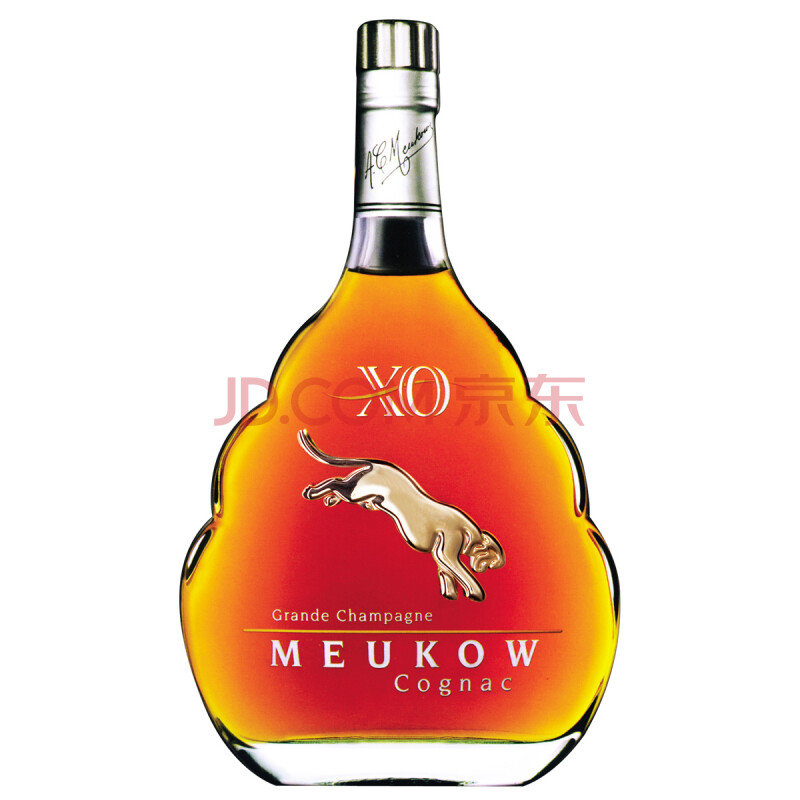法国干邑烈酒洋酒 墨高meukow大香槟xo干邑cognac白兰地 700ml