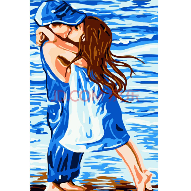 恋美 DIY数字油画 手绘油画 客厅装饰画 卧室挂