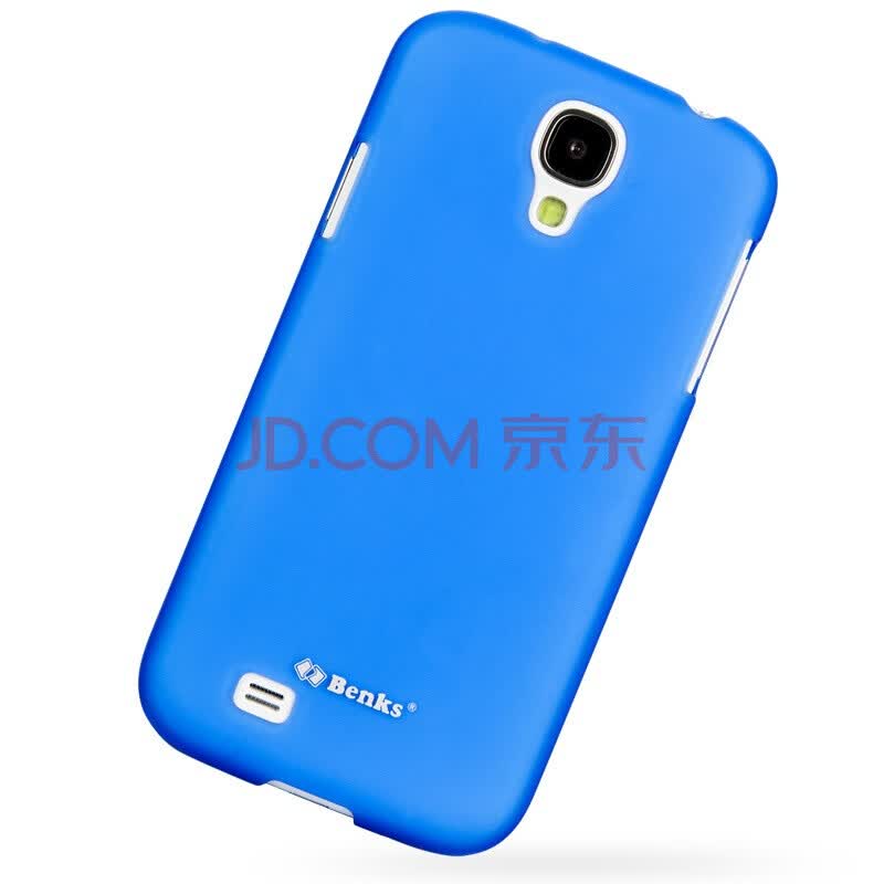 邦克仕（Benks） 曲奇系列保护壳 适用于三星Galaxy S4/I9500 透蓝色