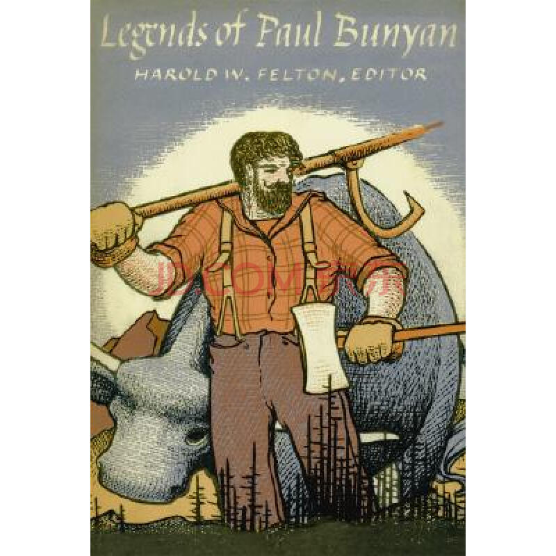 【预订】legends of paul bunyan