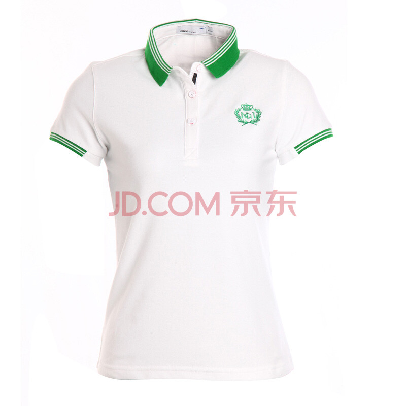 <em>鸿星尔克</em>夏季<em>女装</em>翻领短袖t恤女微领短袖t恤w