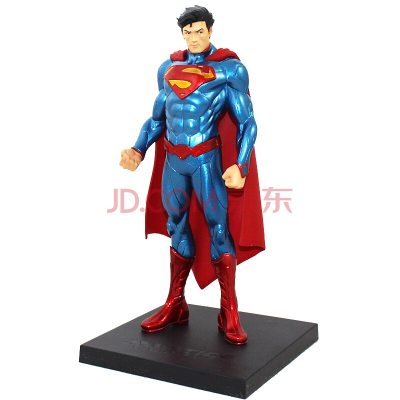 带底座 人偶模型 手办玩具 正品盒装 男生礼物 蓝色 红色超人superman