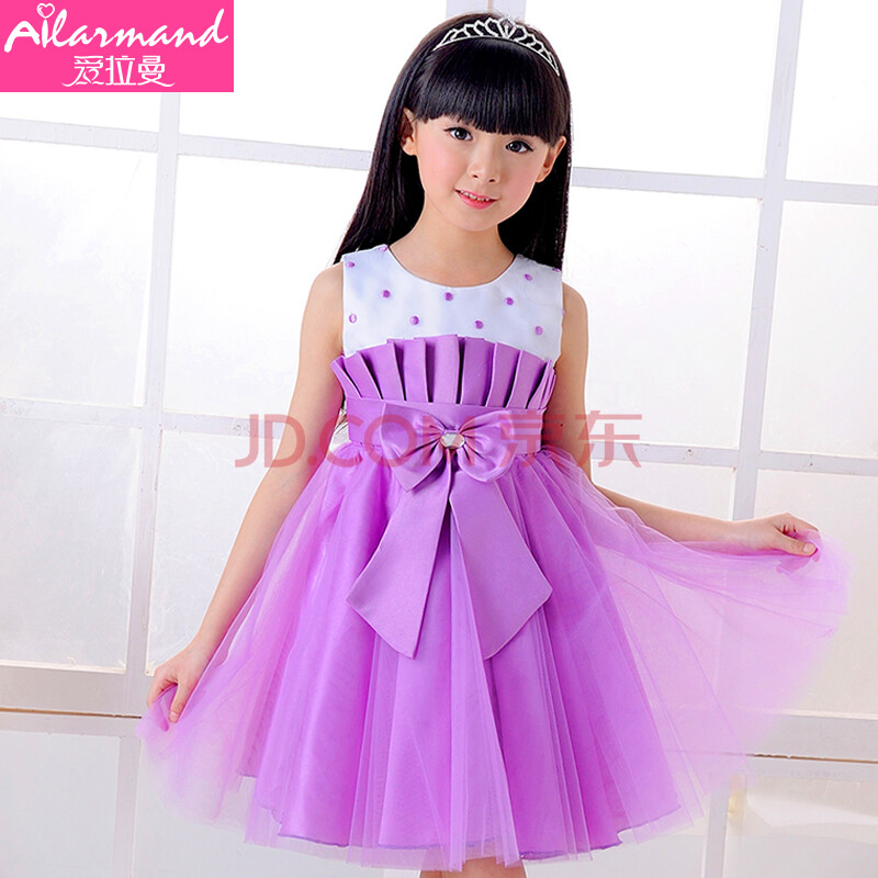 爱拉曼(ailamand)新款夏装儿童<em>女童装公主</em>裙花