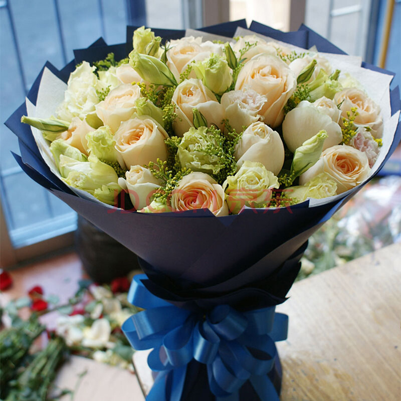红玫瑰花束 生日鲜花速递全国鲜花快递同城花店送花北京广州上海杭州