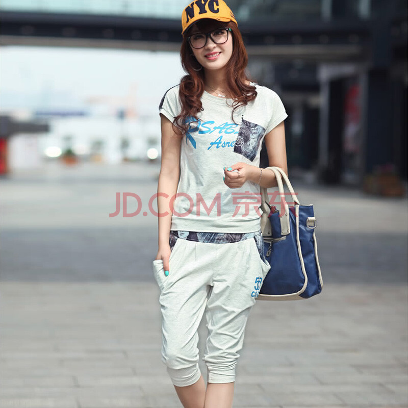 <em>马裤套装夏女</em>便宜价格 女t恤<em>马裤套装</em>质量好吗