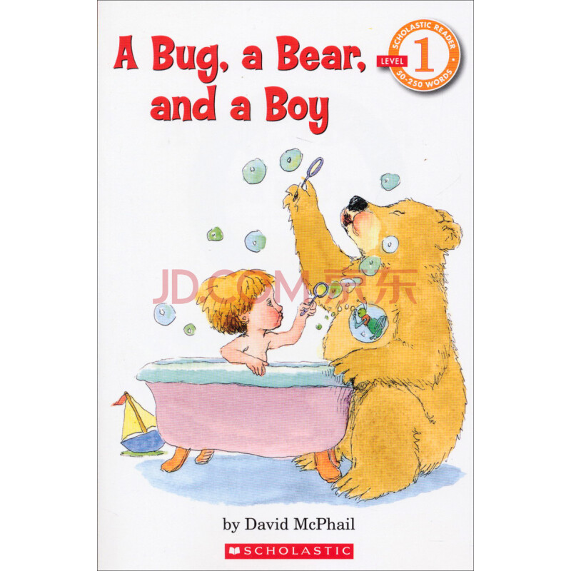 a bug, a bear and a boy 虫子,熊与男孩 英文原版