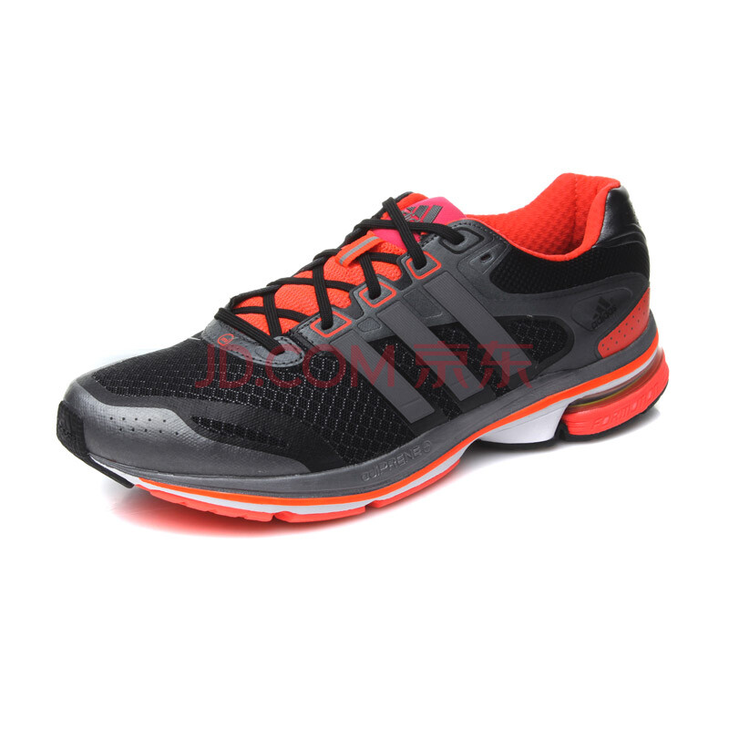 阿迪adidas男款跑步鞋supernova运动鞋g97323 1号黑色