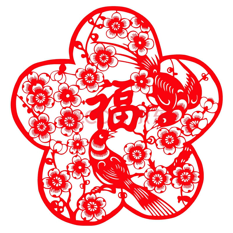 剪纸拼贴画成品 剪纸拼贴画成品