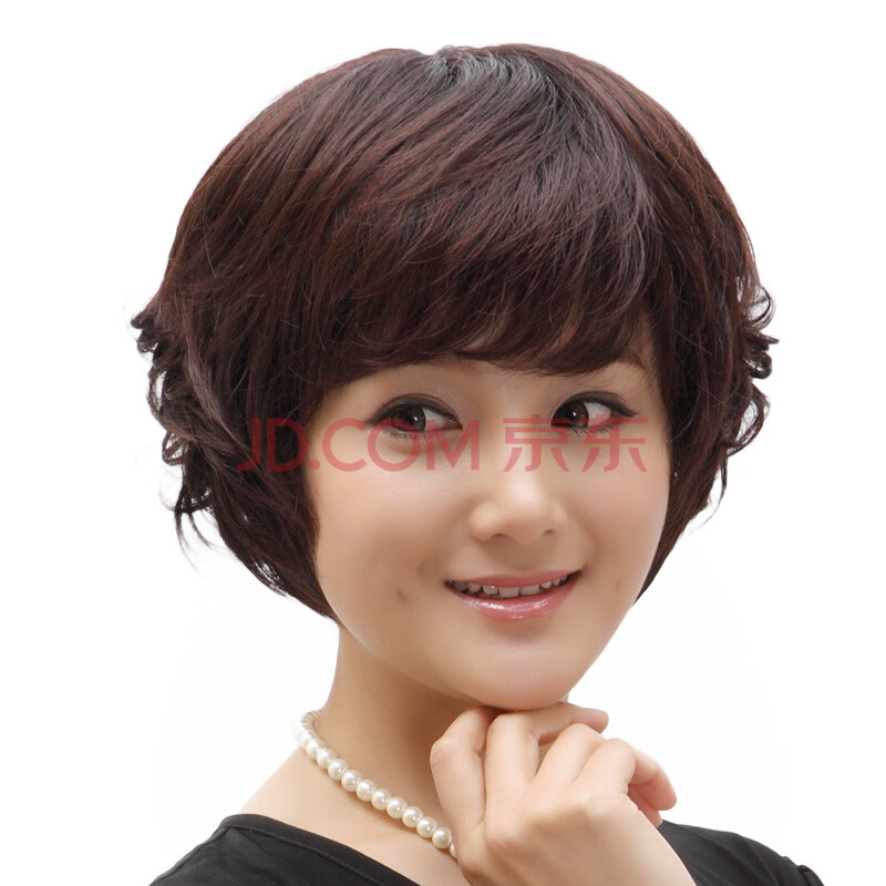 丝堂 2013新款 中老年假发 妈妈假发 短发 <em>女</em> 时