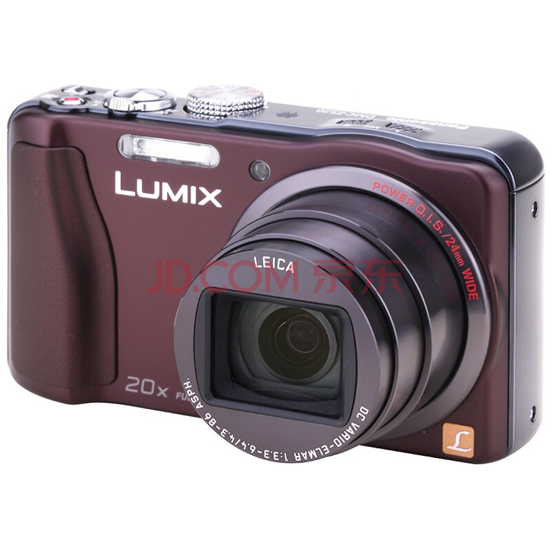 松下(panasonic) dmc-zs20gk 数码相机 棕色(1410万像素 3.