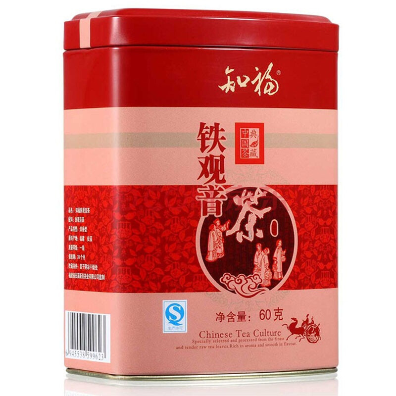 知福铁观音茶罐装 60g