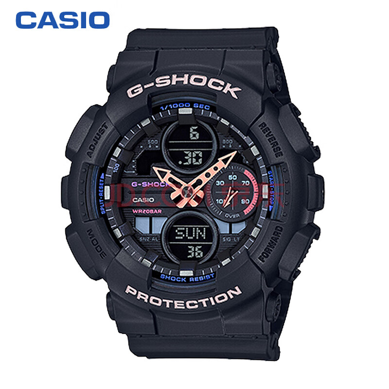 卡西欧(casio)手表 g-shock s series系列 防震防磁防水自动led照明