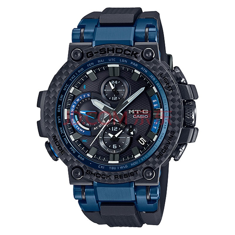 卡西欧casio手表g-shock mtg-b1000/b/bd/xb/xbd/d太阳能电波男士腕表