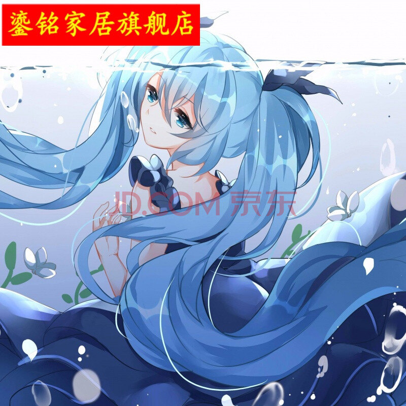 初音未来海报高清壁纸卡贴壁纸墙纸手绘稿宿舍墙贴二次元动漫周边