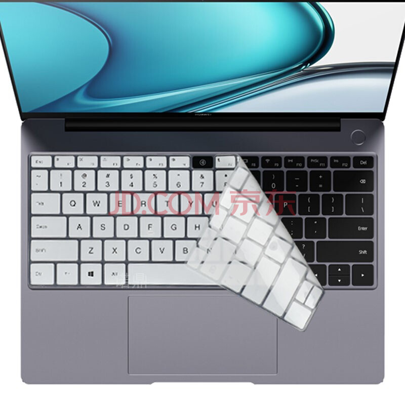matebook d14键盘背光,华为matebook14笔记本 华为matebook13s 14s键盘膜16电脑x pro2021款d15透明d14贴纸笔记本