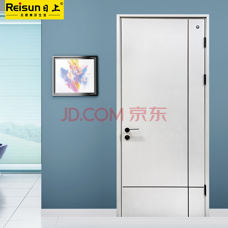 日上(rishang)木门现代简约门室内门卧室门实木复合门烤漆门房间门