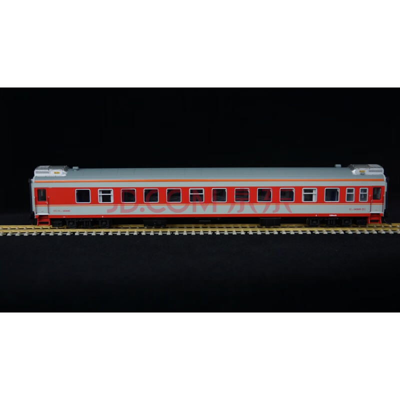 火车模型 25k 25g硬座客车车厢模型 京局yz绿353059