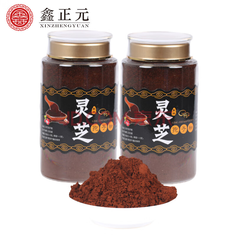 鑫正元 灵芝孢子粉 灵芝孢子粉 250g/瓶*2瓶