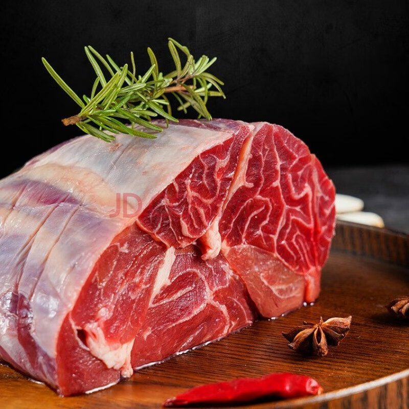 新鲜5斤牛腱子肉批发调理牛腱子2斤冷冻牛肉生牛腿肉炖卤火锅食材 牛