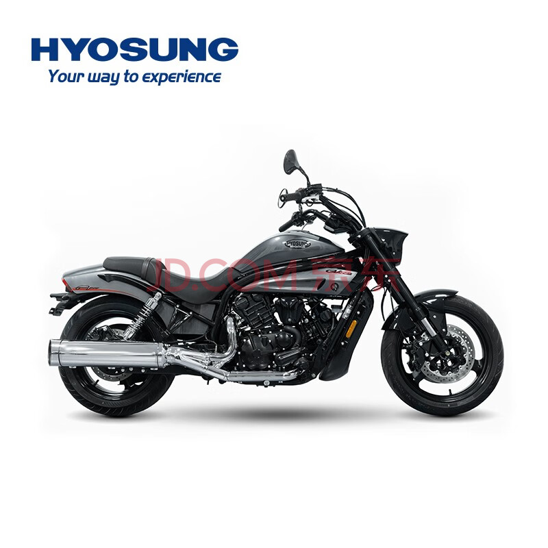 轻骑大韩 hyosung骁胜 巡风·gv650 巡航车 全款零售价51800 钛星灰