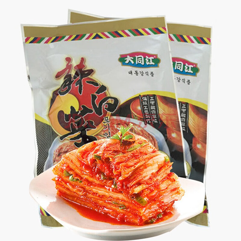 【东港助农馆】大同江韩国泡菜咸菜朝鲜风味整棵辣白菜大同江部队火锅