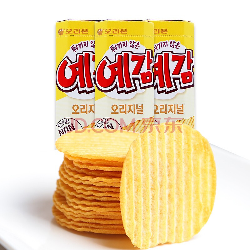 韩国进口食品好丽友薯片原味/奶酪味64gx6盒好吃的办公室追剧解馋休闲